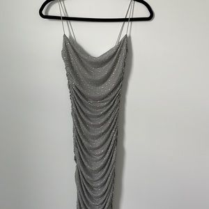 Oh Polly form fitting midi dress